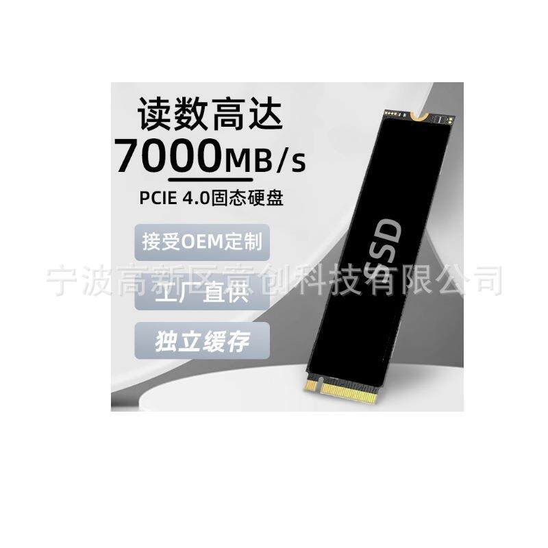 跨境NVMESSDPCIE4.0独立缓存M2接口1TB笔记本台式M.2固态硬盘