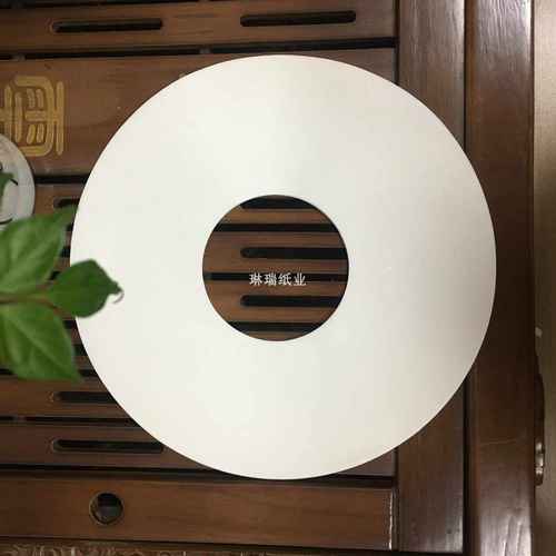 （内径76mm）双面防粘隔离垫片离型纸圆圈双面防粘垫圈隔离胶带用