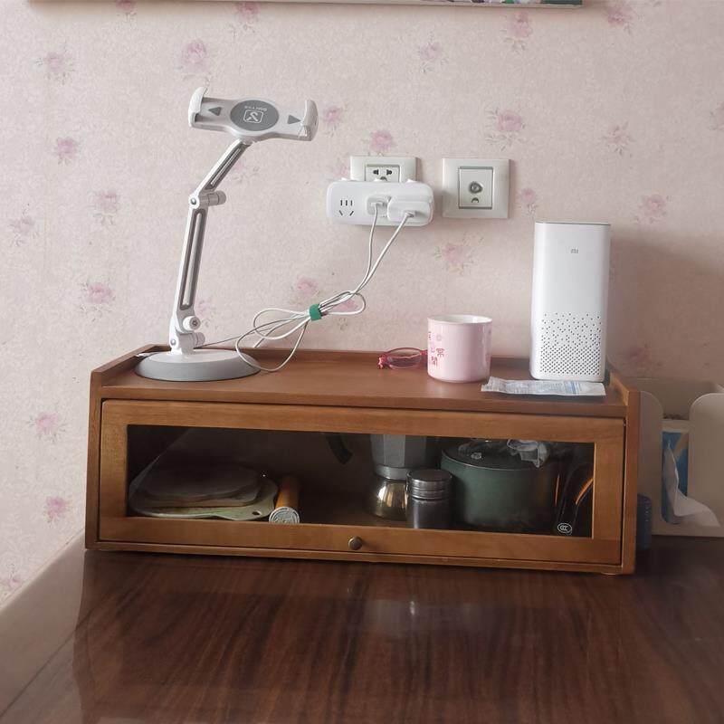 正品日餐式小餐柜实木收迷你玻璃门碗盘柜收餐桌厨房纳柜桌面边储