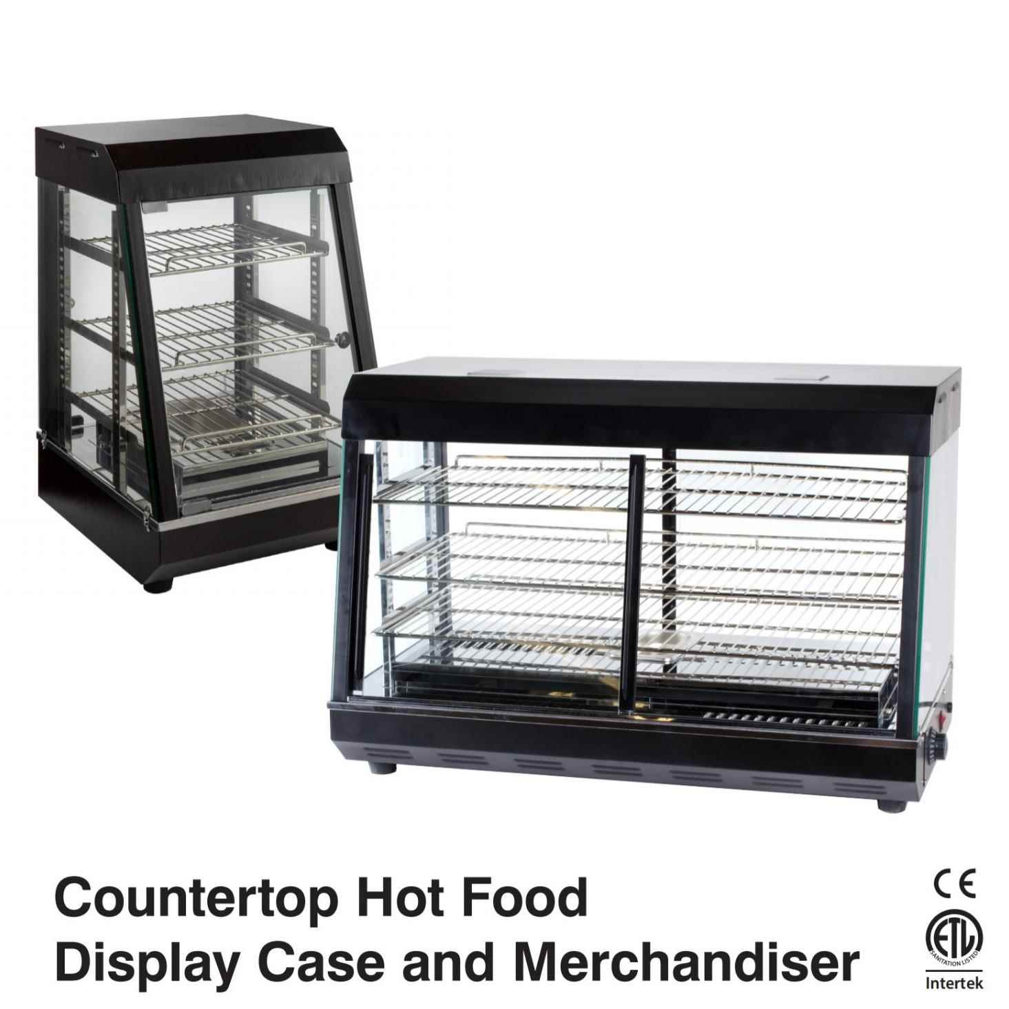 保温柜商用炸鸡汉堡展示柜熟食品面包蛋挞恒温箱小型加热柜