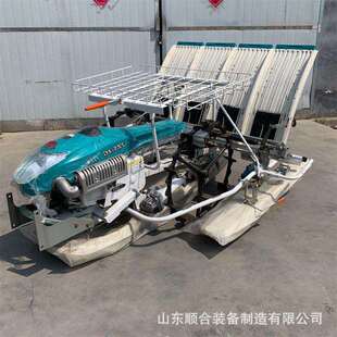 手扶式水稻EVY插6秧机行秧苗种机移动灵活汽款植水稻插秧油机