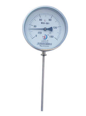 wss温度计底座抽锥形-安装锅炉双金属带套管式管道保护万向581f芯