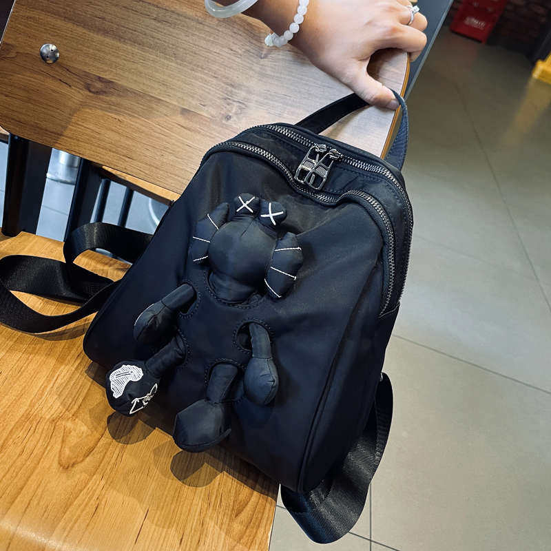 防水尼龙牛津布双肩包女小包2023新款时尚百搭轻便帆布女士小背包,箱包皮具/热销女包/男包,双肩背包,淘宝优惠券,粉丝福利购,淘宝优惠卷