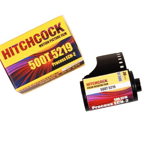 HITCHCOCK 5219电影胶卷 ISO500彩色胶片 135胶卷36张 25年12月AI