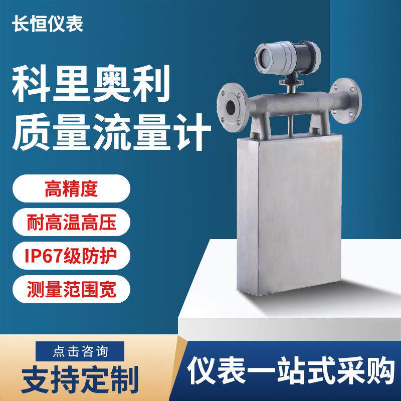 科里奥利质量流量计0.1%高精度液体气体密度智能显示科氏力传感器