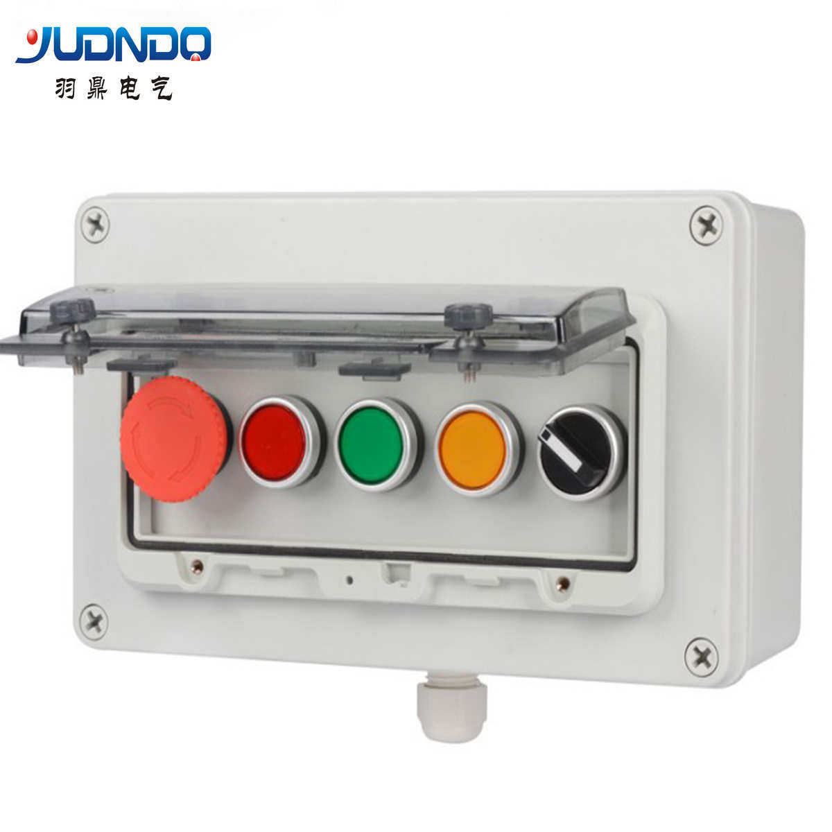 供应5位带防护罩开关按钮信号盒 2515塑料ABS按钮盒 户外防雨盒,五金/工具,接线盒,淘宝优惠券,粉丝福利购,淘宝优惠卷