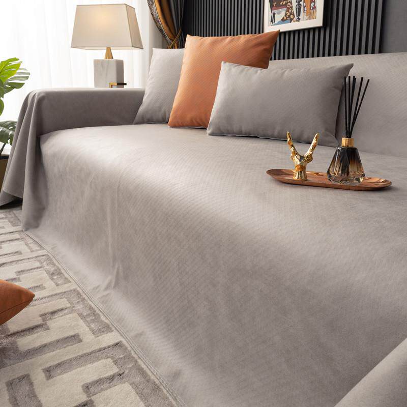 防水沙发巾新款隔尿防猫抓四季通用不粘毛沙发盖巾科技布秋冬