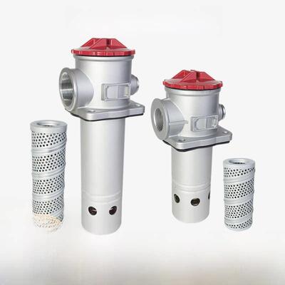 Tf自密封吸油滤芯总成Lxz液压油箱进油滤芯Tfx-160滤芯法兰