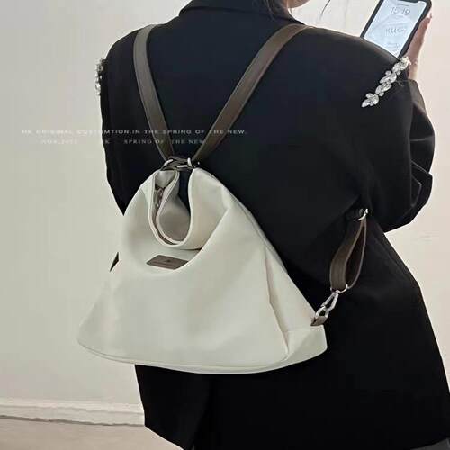 帆布包夏季大双肩包通用款女包