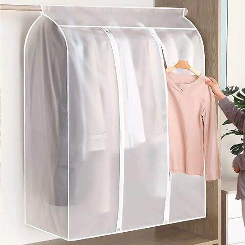 Large Clothes Dust Cover Garment Suit Dress Coat Waterproof