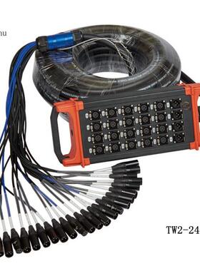 舞台灯光信号音响音频线 8路16路多通道XLR卡农线舞台多芯卡侬线