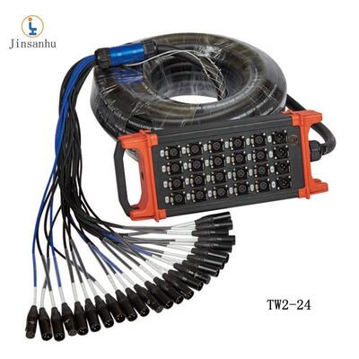 舞台灯光信号音响音频线8路16路多通道XLR卡农线舞台多芯卡侬线