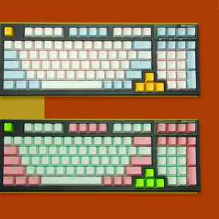 质保三年/透光PBT键帽单个颗大小全套狼蛛F87F75F99机械键盘ATK68