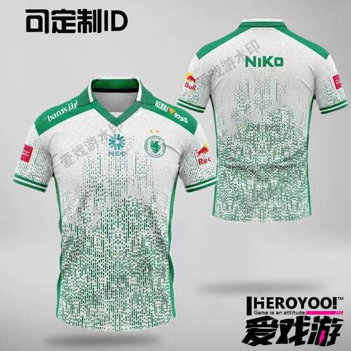 FALCONS短袖队服 M0NESY同款T恤 可定制ID短袖
