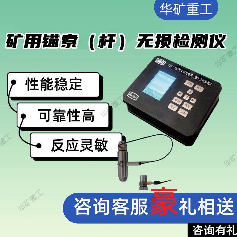 自动化锚杆锚索无损检测仪 CMSW矿用本安型锚索(杆)无损检测仪