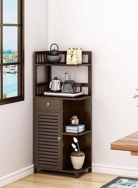 角转角墙角三角形置50585物架柜客柜厅卧室角落拐地收纳边柜现代