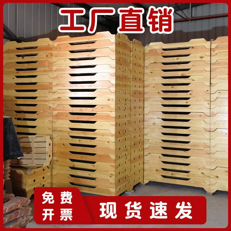 幼儿园午睡床小床实木床午睡幼儿床可折叠小学生儿童床木床叠折叠