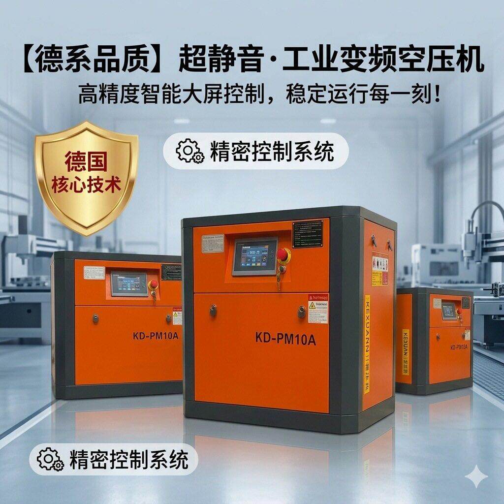 科炫风工业级螺杆式永磁变频空压机 7.5kw/15kw/22kw 现货直发