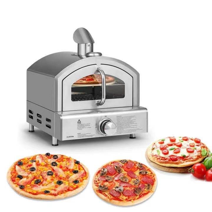 力赞西厨台式电热商用披萨烤箱PIZZA燃气披萨烤炉欧美家用披萨炉