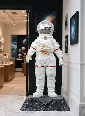 太空人太空人雕塑商场学校科技馆航天模型装饰网红店门口摆件户外