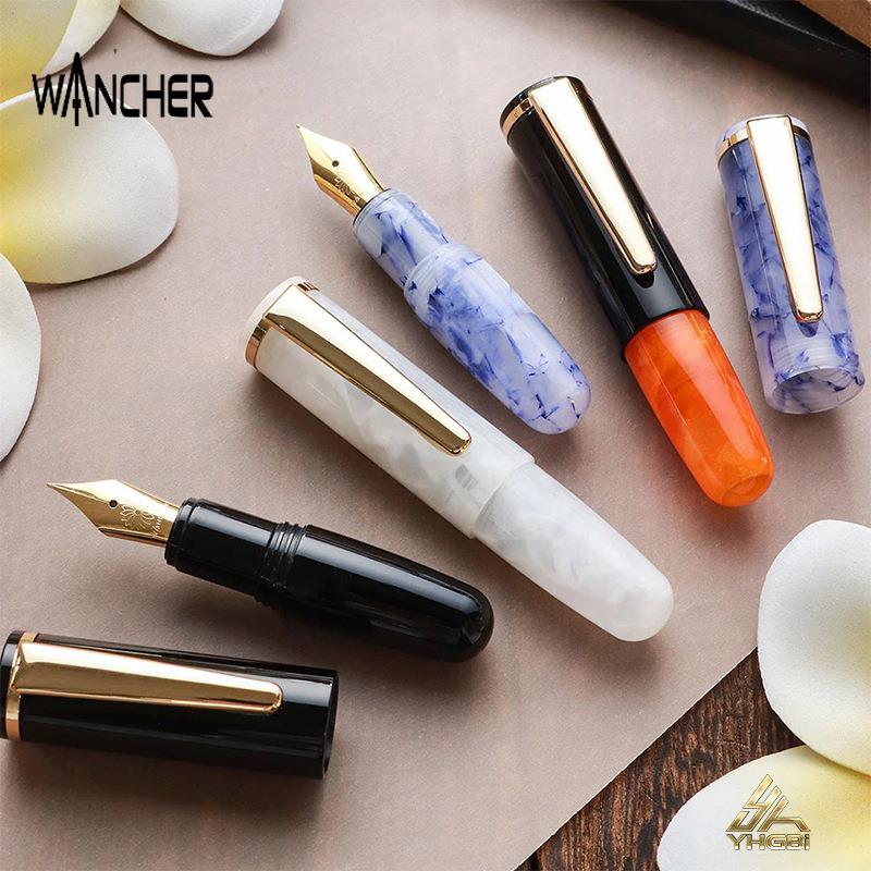 一航迷你灌墨可爱掌心小钢笔艳丽亚克力WANCHER