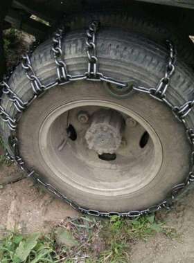 直特粗加密YZI重钢型大小货车车农用三轮销加粗加密锰防滑链