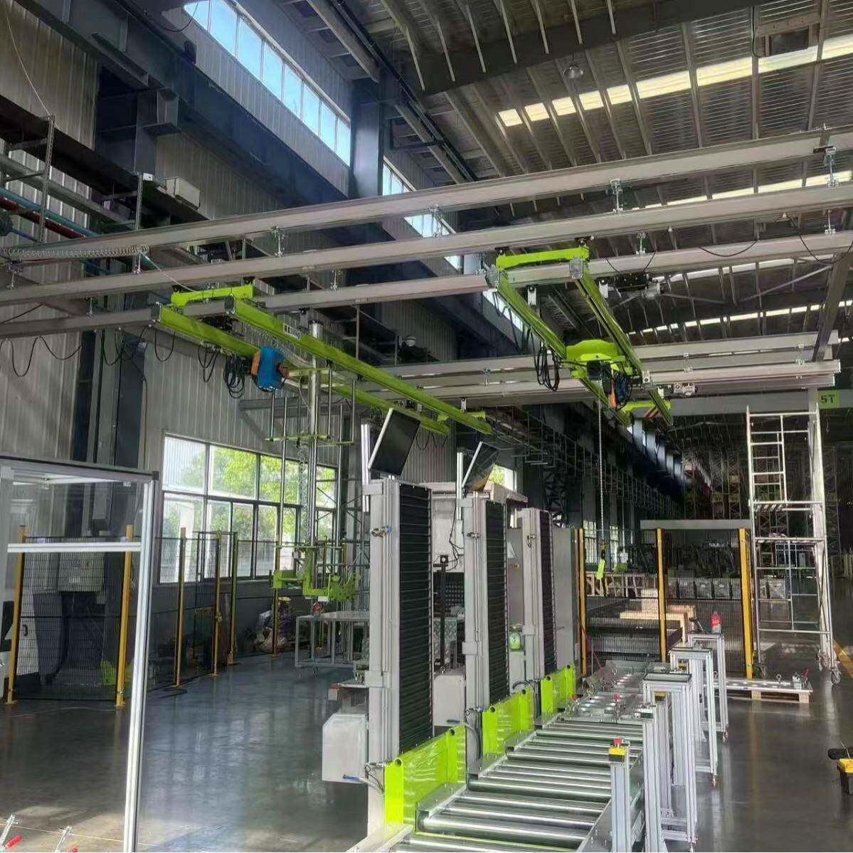 KBK桁架搬运机械设备硬臂软索吸管式助力机械手搬运机械设备