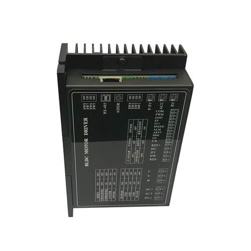 24V-48V0A峰值60A大电流直流无刷驱动器继电器手动调速控制器
