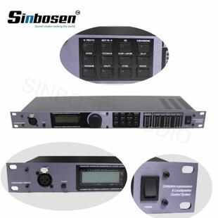 2专业进6出数538字音频处理器舞台演混器响均衡效果出分频信号反