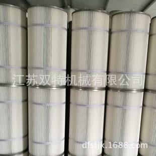抛丸机配件滤筒 环保除尘器滤筒 折纸环保滤芯 无外网抛丸机滤筒