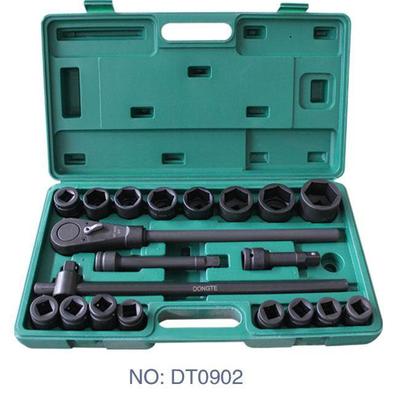 3/4寸21258件气动套筒组合筒套筒套装21色PCS重型套黑磷化组