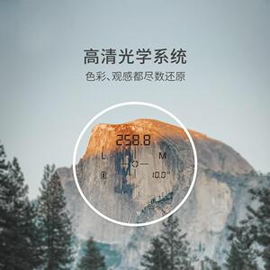 杜克TR1观光测距仪望远镜手持户外电子尺数显望远镜高倍高清测距
