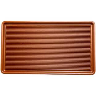 托料大号新简约长方形黄茶盘电木奢具家用中式轻商