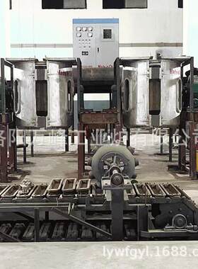 浙江炼铅小中频电炉厂家500kg小中频熔铅炉750kg炼铅小铝壳中频炉