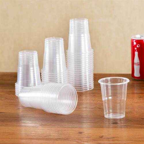 50Pcs Clear Plastic Disposable Cups Party Shot Glasses Tumbl