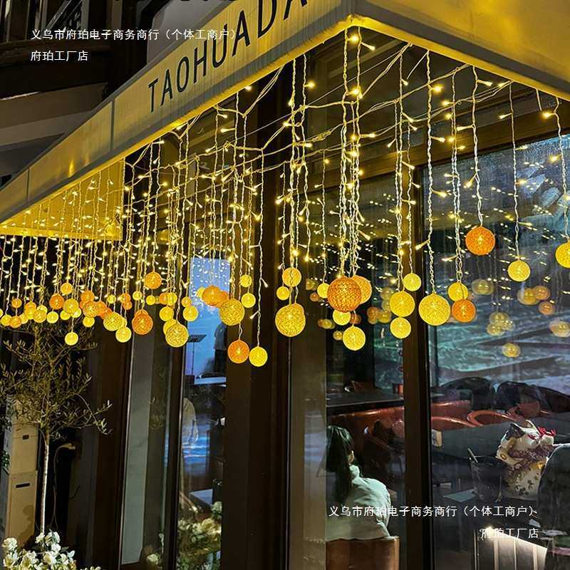 庭院太阳能户外灯防水线球灯串花园阳台露营装饰彩灯露台围栏布置,节庆用品/礼品,吊顶纱幔,淘宝优惠券,粉丝福利购,淘宝优惠卷