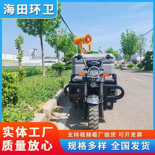 雾炮多功能抑尘车新能源工地小型纯电动洒水车1.5立方水箱