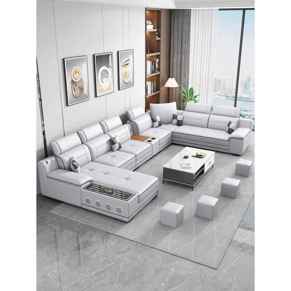 沙发客厅2024新款大小户型免洗猫抓皮布沙发乳胶科技布艺转角组合,住宅家具,布艺沙发,淘宝优惠券,粉丝福利购,淘宝优惠卷