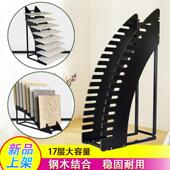 瓷砖展架300 线条壁砖展架货架展 600样品展示架木地板陶瓷石材线