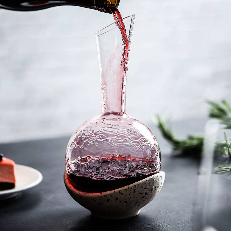 进口RONA洛娜家用欧式水晶玻璃醒酒器红酒快速醒酒分酒器葡萄酒壶