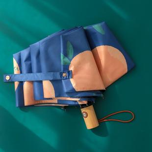 高档覆古风格 超轻阳防伞五折乙烯基遮防太晒迷你阳伞紫外线紧凑便