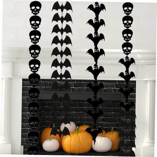 Halloween decorations, bat pendants, ghost party decorations