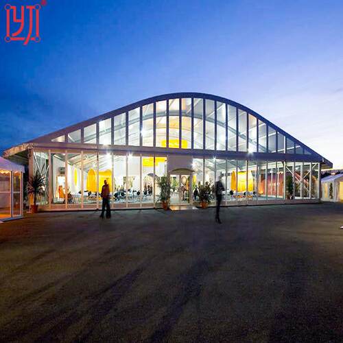 可移动展会展览篷房铝合金弧形篷房大跨度活动篷房弧形帐篷tent