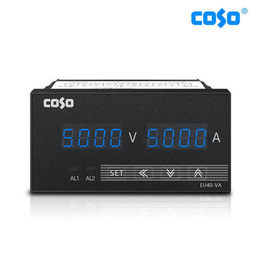 CSEU40-VA双数显电流表电压表直流交流继电器上下限报警控制输出*
