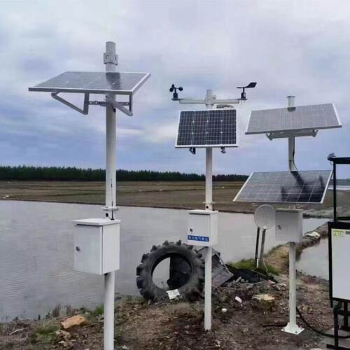 小型气象站雨量室外自动光伏气农业气象站室外太阳能环境监测系统