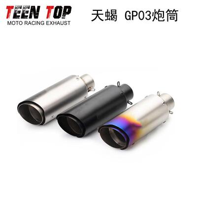 改装摩托排气黄龙600R1R6ZX6RZX10RNinja600蝎子直通炸街SC排气管