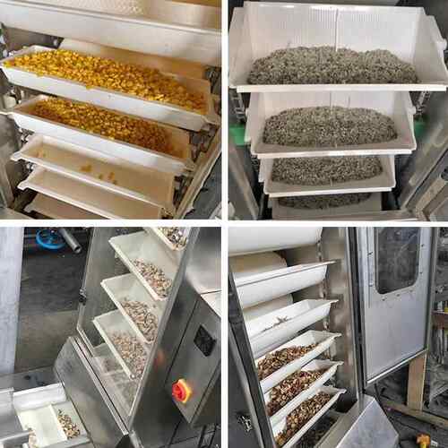 速ONE冻食品锈钢式提不升机尿素颗粒粉末垂直提升机茶叶斗型Z提升
