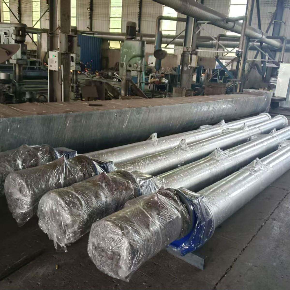 友诚供应不锈钢304螺旋输送机，化工原料管式273螺旋输送机传送带