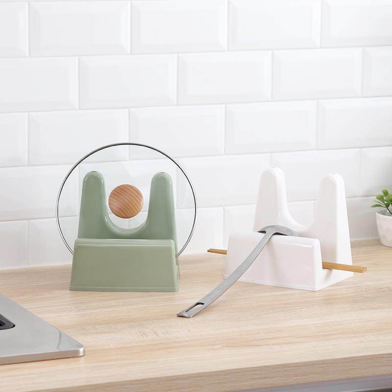 纳川创意厨房用品塑料锅盖架挂架砧板置物架收纳架子菜板架锅盖座