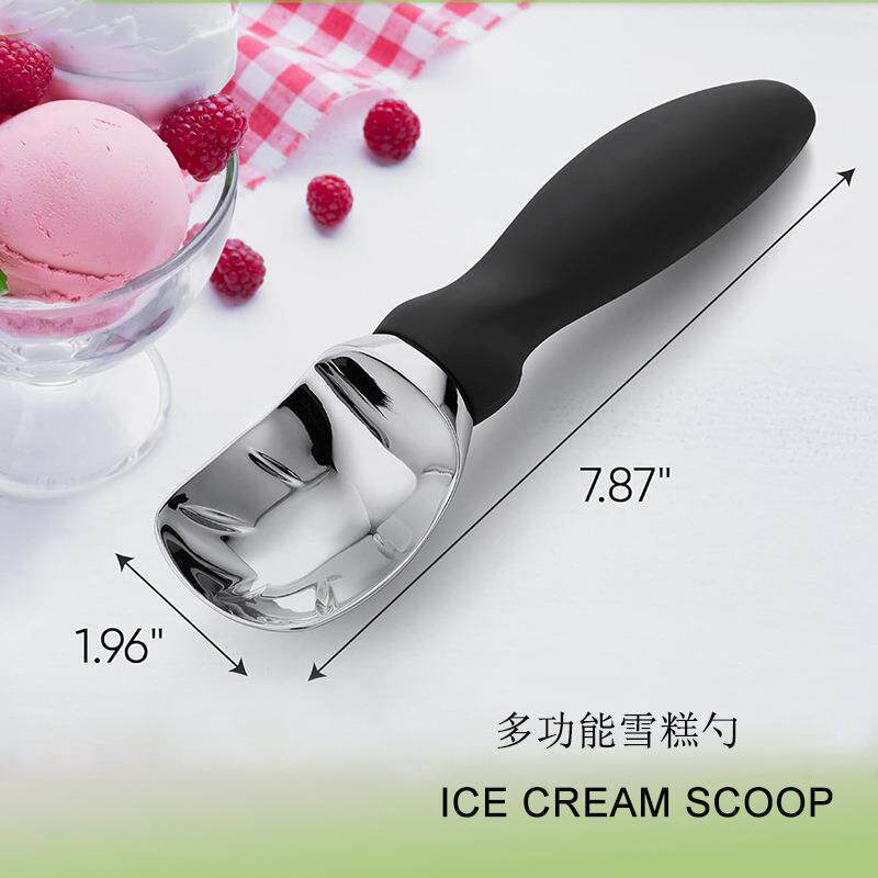 创意塑料柄冰淇淋勺挖球器家用圆形雪糕水果球挖勺冰激凌雪糕勺